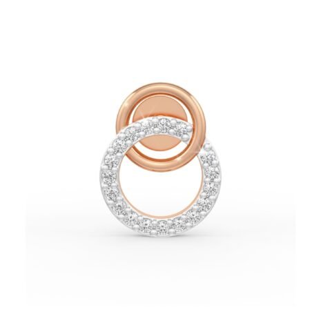 DER-23908 2 diamond earrings