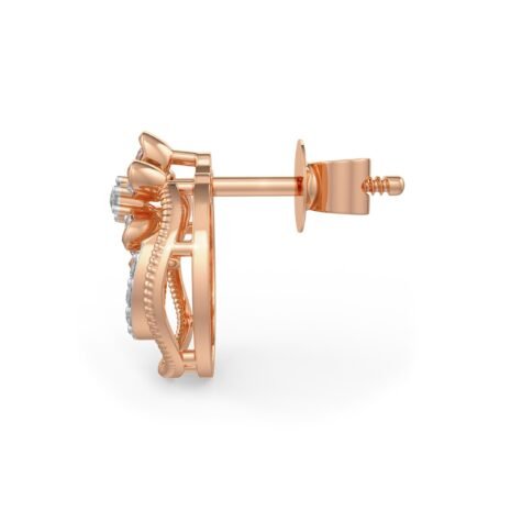 DER-31168 3 diamond earrings