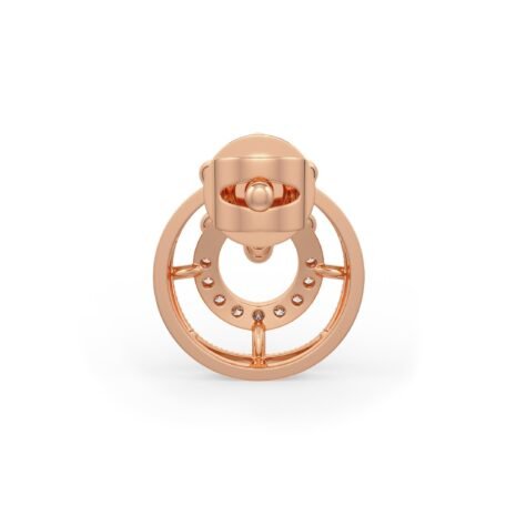 DER-31168 4 diamond earrings