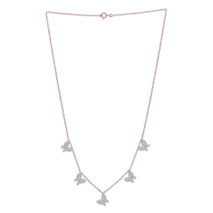 Diamond Butterfly Necklace