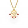 Pearl coral Pendant