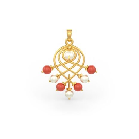 SPD-30798 (3) Pearl coral Pendant