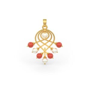 Pearl coral Pendant