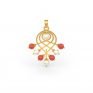 Pearl coral Pendant
