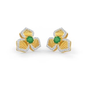 Petite Eye Diamond Earrings