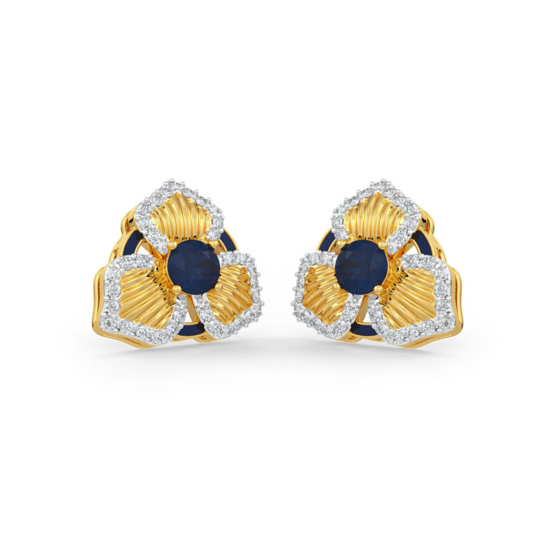 Blossom Sapphire Earrings