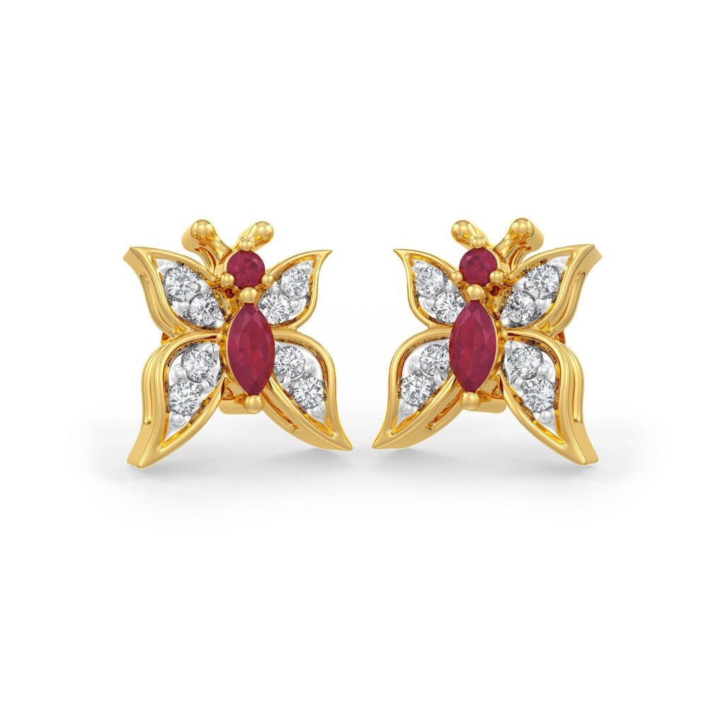 Kitty Butterfly Earrings