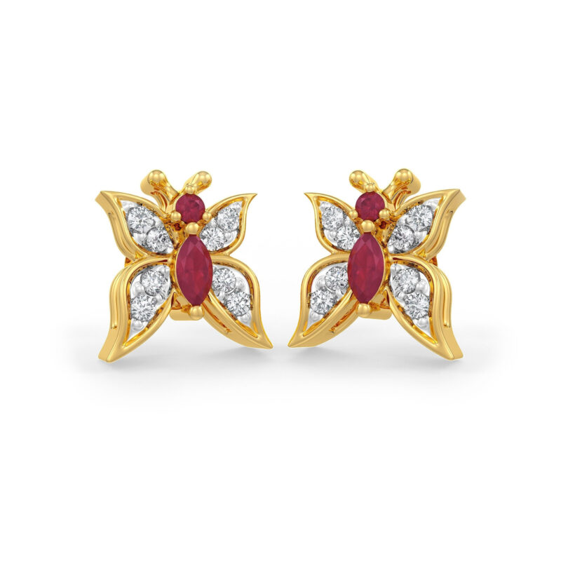 Kitty Butterfly Earrings