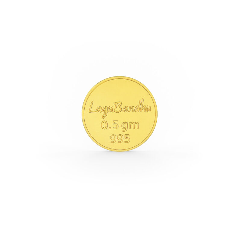 0.5 Gram 24kt (995) Gold Coin