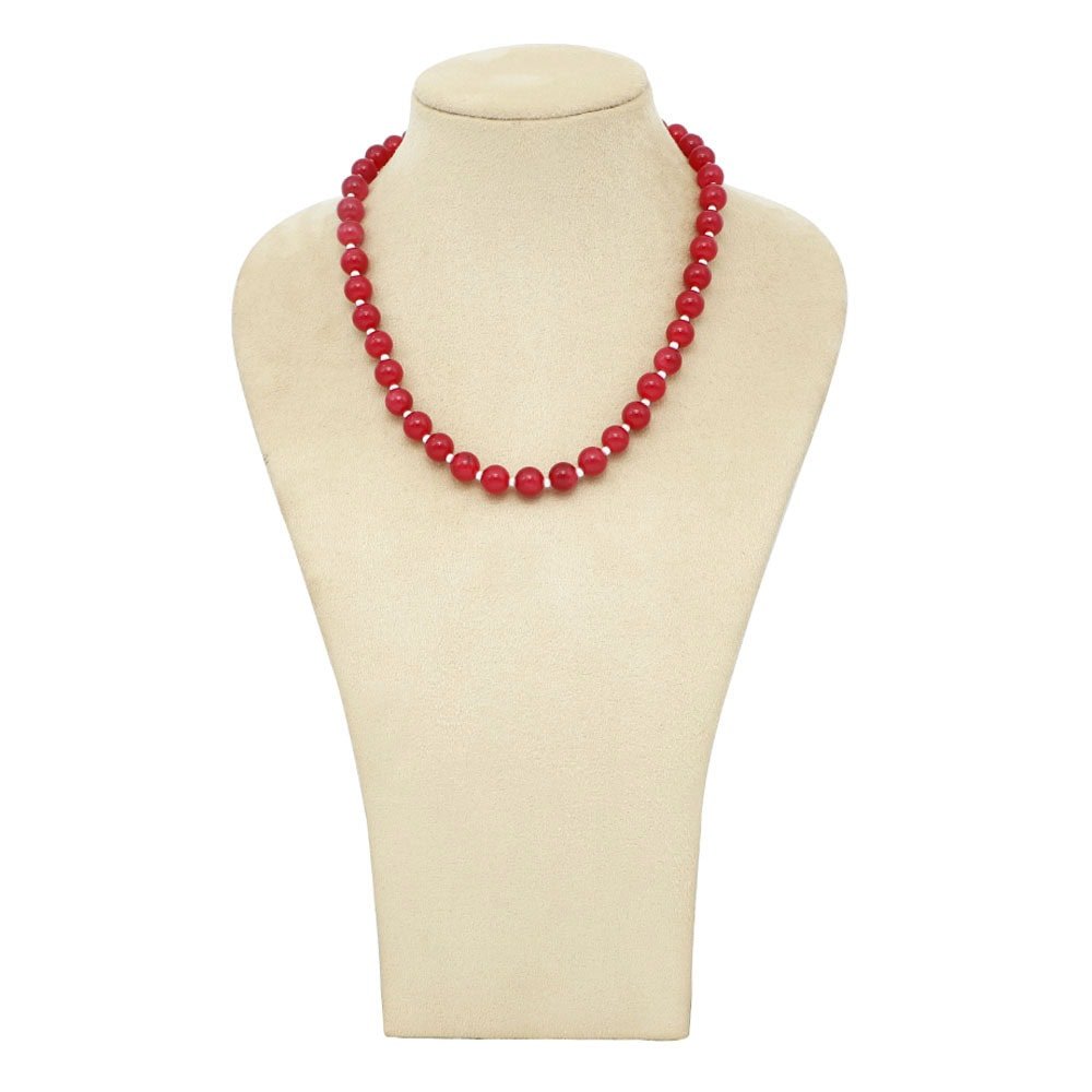 Red Agate Quartz Necklace