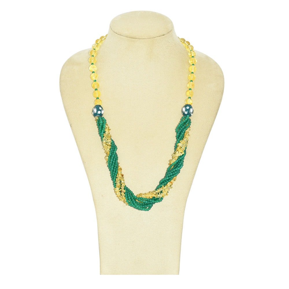 Green Onyx Mix Stone Necklace