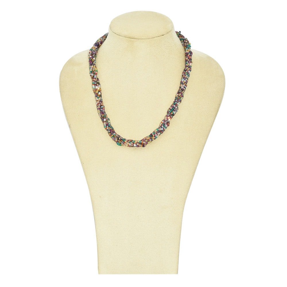 Multi colour Synthetic Fancy Necklace