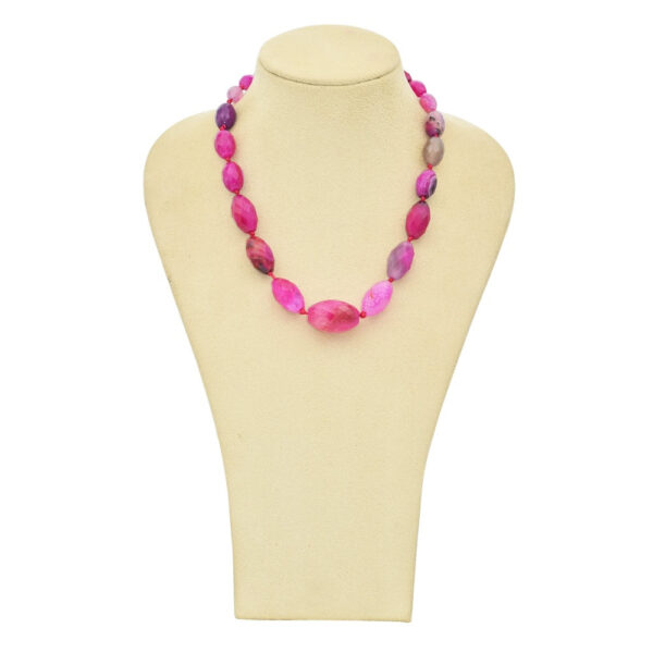 Pink Agate Necklace