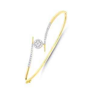 Elegant Eye Diamond Bracelet