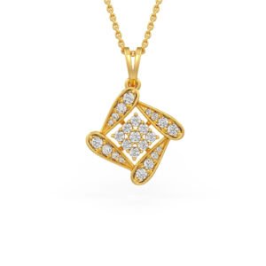 Quad Diamond Pendant