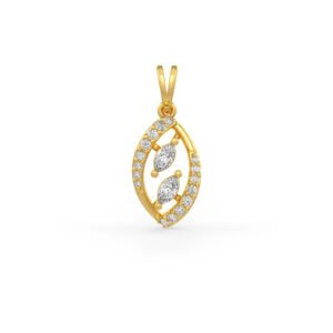 Radiant Nest Diamond Pendant