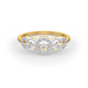 Diamond Cluster Ring