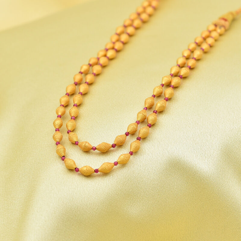 Timeless Heritage Dual Layered 22kt Gold Maal