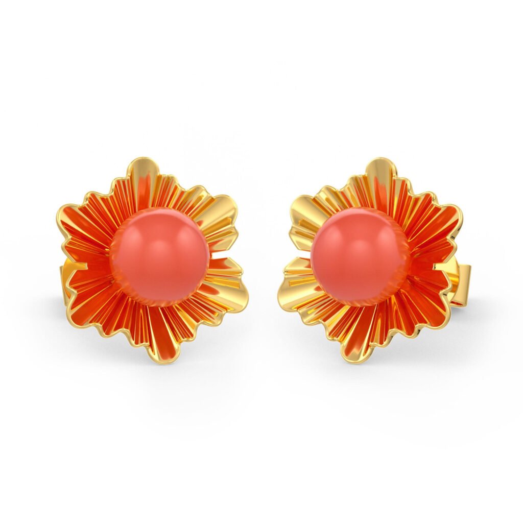Prajakta Coral Earrings