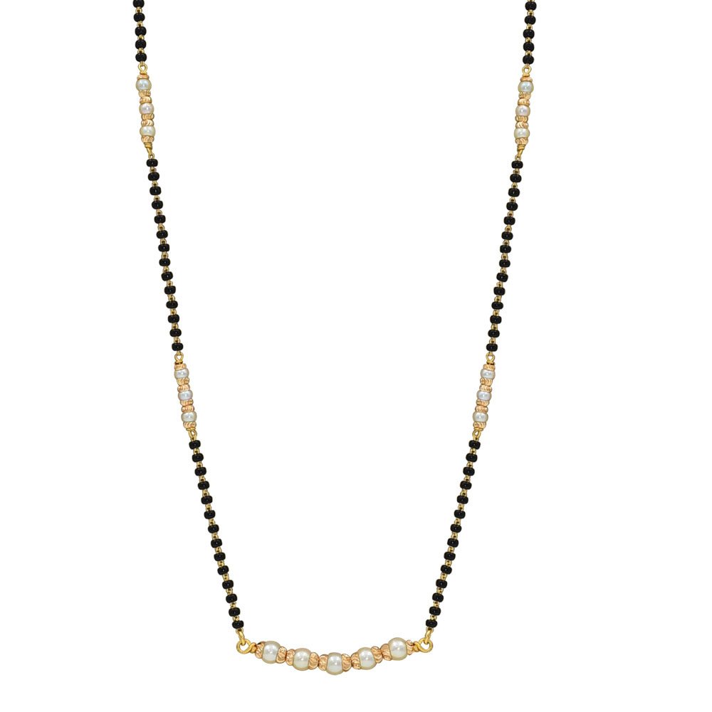 Modern Pearl Station Mangalsutra
