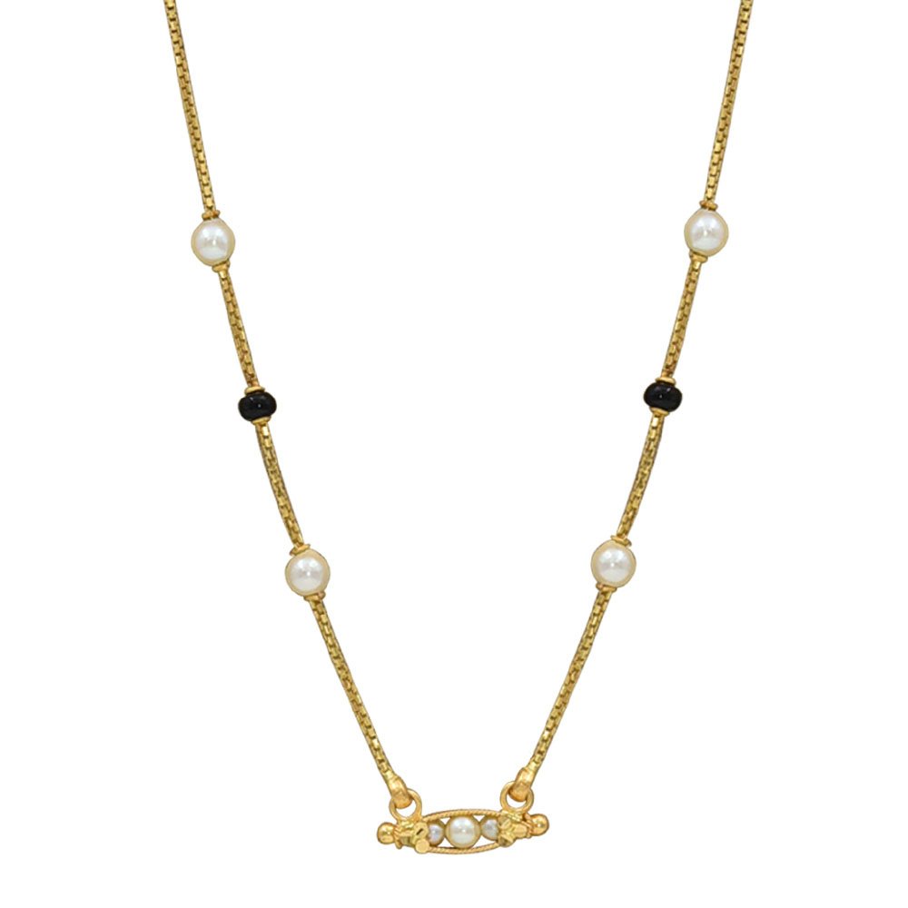 Contemporary Pearl Infinity Mangalsutra