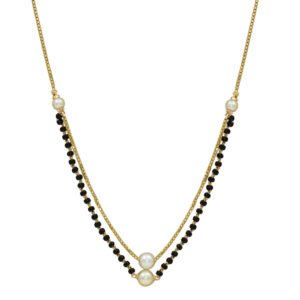 Pearl Twin Minimal Mangalsutra