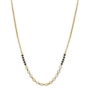 Elegant Pearl Link Mangalsutra