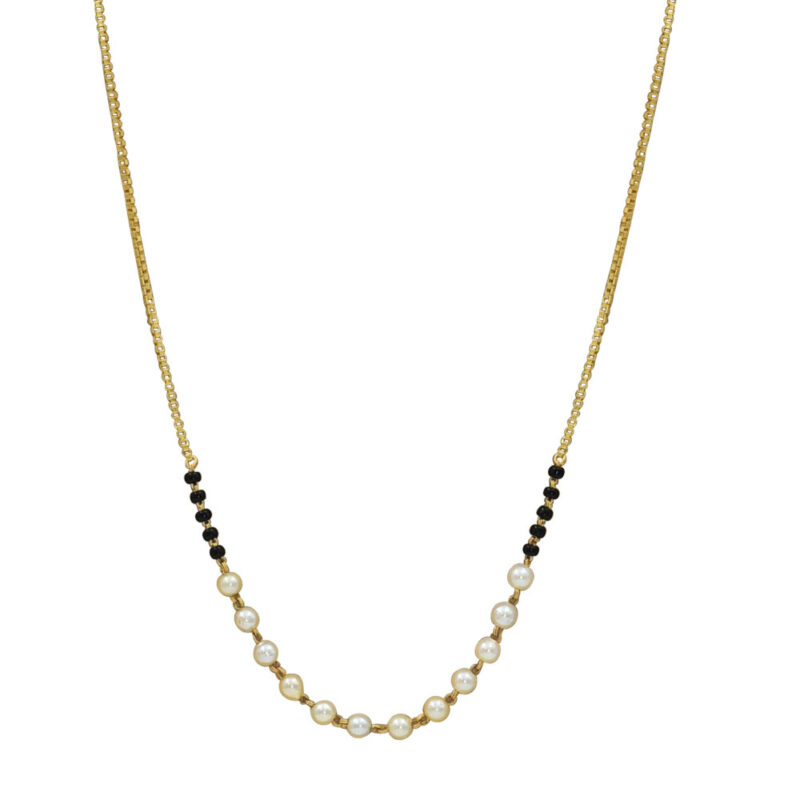 Elegant Pearl Link Mangalsutra