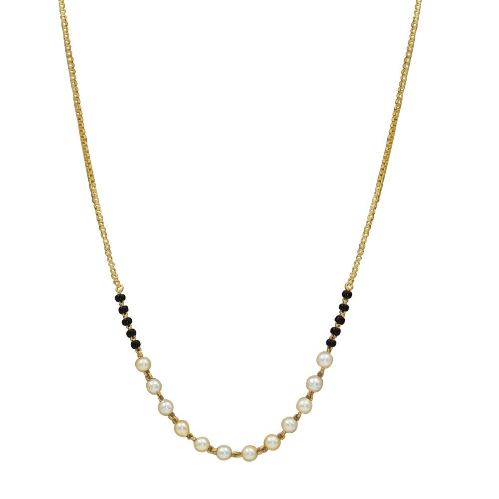 Elegant Pearl Link Mangalsutra